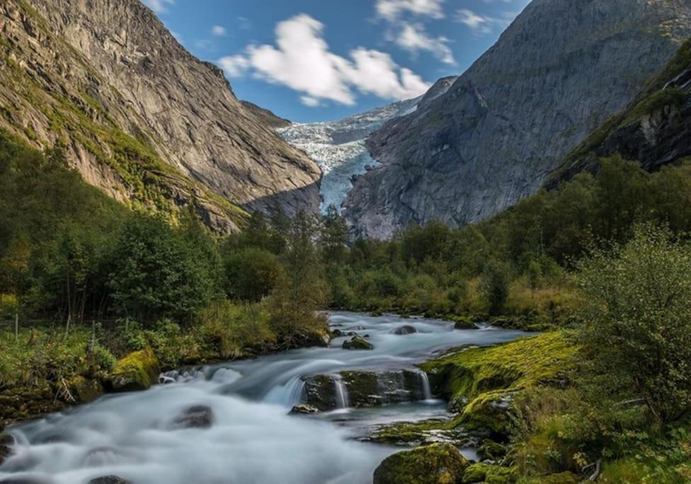 Moderne Panoramaleilighet 3-Roms I Olden Exteriör bild